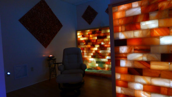 Himalayan Salt Sauna 4' x 4' Surface Area - 16 Sq feet - Black Tai Salt Co.