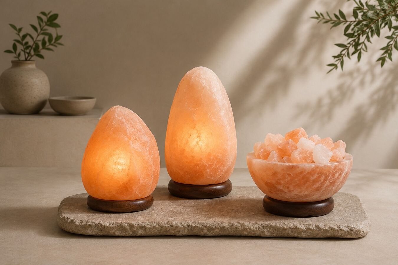 Salt Lamps & Candles