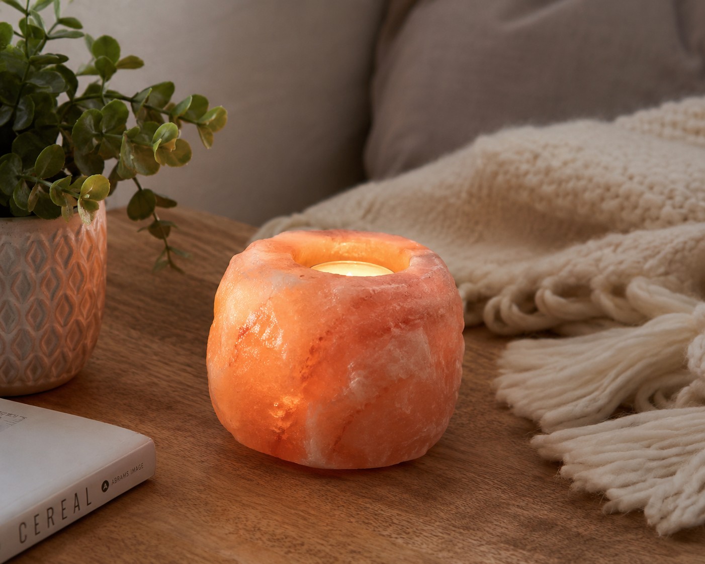 Himalayan Salt Candle Holders